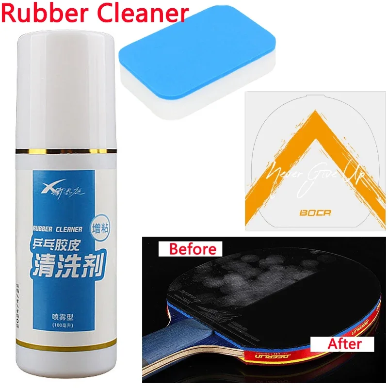 100ml Professional Rubber Cleaner Spray Special Cleaning Agent For Table Tennis Rackets Two In One Cleaning And Maintence Rubber
100ml Professional Rubber Cleaner Spray Special Cleaning Agent For Table Tennis Rackets Two In One Cleaning And Maintence Rubber