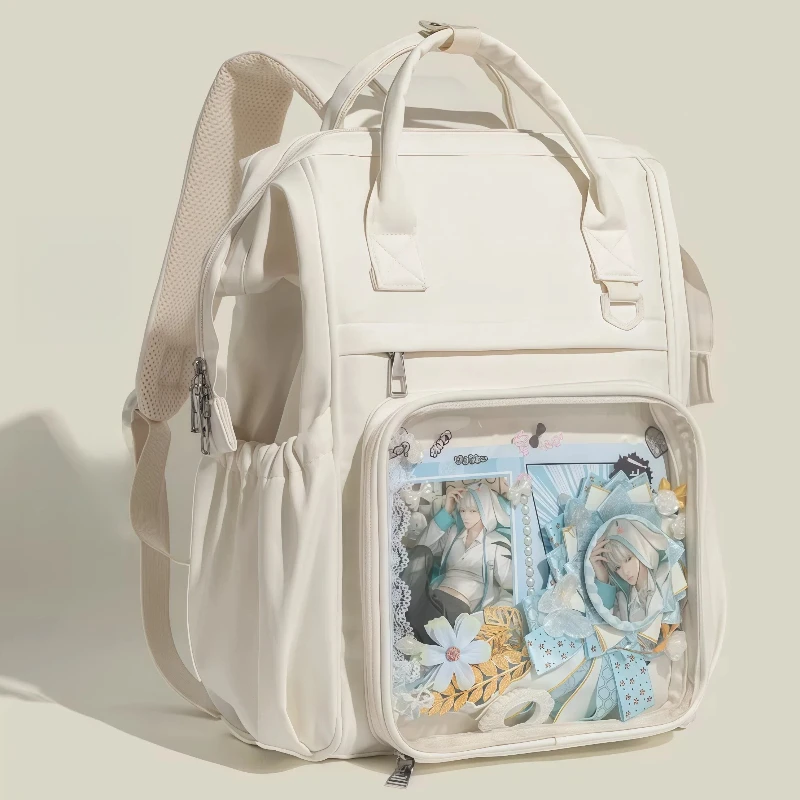 Original Japanese-Style Mom Shoulder Bag For Girls With Large Appetite Comic Exhibition Daily Outfit Squeezing Backpack Gifts
Original Japanese-Style Mom Shoulder Bag For Girls With Large Appetite Comic Exhibition Daily Outfit Squeezing Backpack Gifts