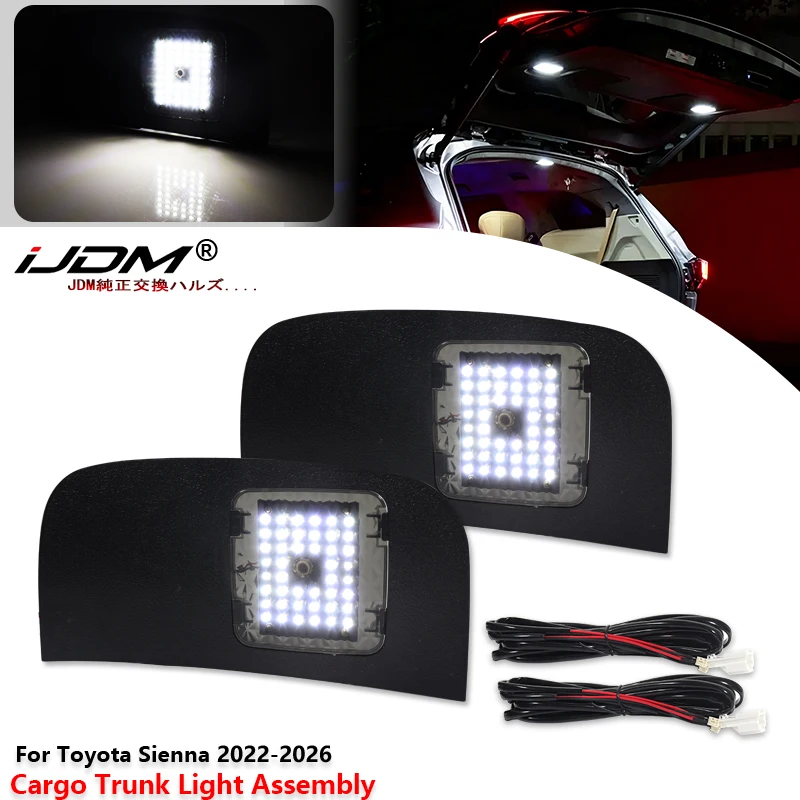 Car Tailgate Additional Light Trunk Luggage LED Light Indoor Lamp Camping Lights For Toyota Sienna Granvia 2022 2023 Accessories
Car Tailgate Additional Light Trunk Luggage LED Light Indoor Lamp Camping Lights For Toyota Sienna Granvia 2022 2023 Accessories