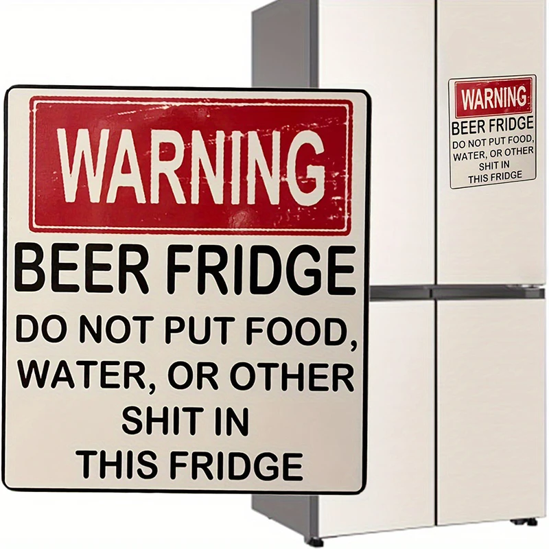 1pc, Funny Warning Sign Beer Stickers,Kitchen Accessaries, Kitchen Decor, Home Decor, Dorm Essential, Valentine's Day Gifts
1pc, Funny Warning Sign Beer Stickers,Kitchen Accessaries, Kitchen Decor, Home Decor, Dorm Essential, Valentine's Day Gifts