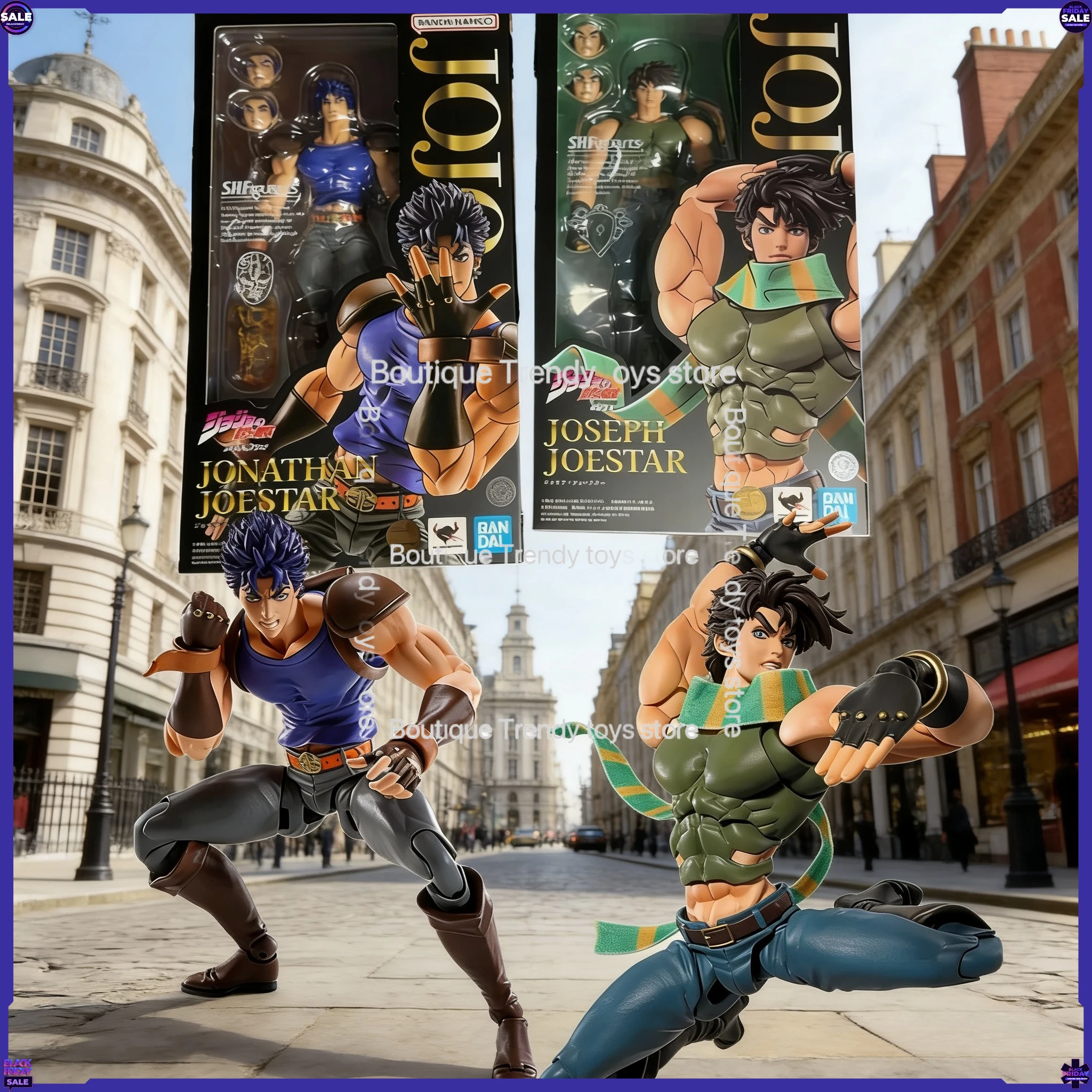 In Stock BANDAI Original Box S.H.Figuarts Joseph Joestar Jonathan Joestar SHF Action Figure Model Gift for Kid
In Stock BANDAI Original Box S.H.Figuarts Joseph Joestar Jonathan Joestar SHF Action Figure Model Gift for Kid