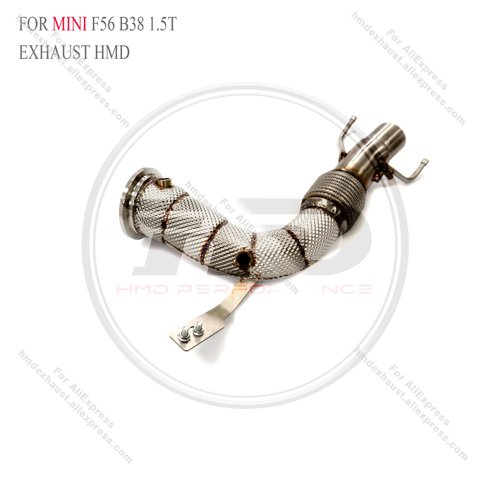 Exhaust System High Flow Performance Downpipe for MINI F56 B38 1.5T Car Accessories Converter Header HMD
Exhaust System High Flow Performance Downpipe for MINI F56 B38 1.5T Car Accessories Converter Header HMD