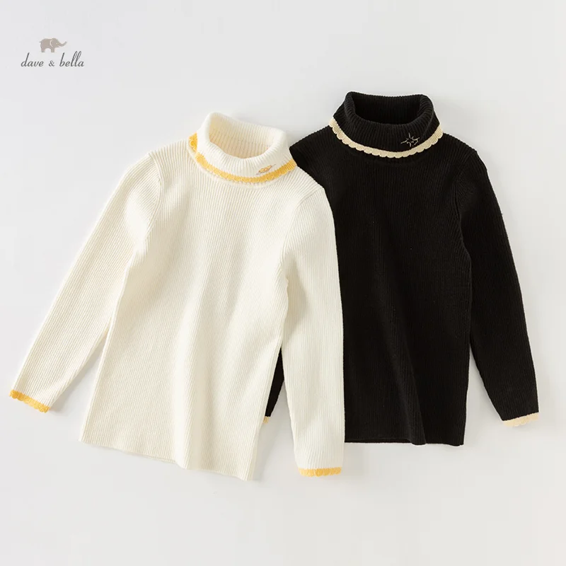 Dave Bella 2023 New Autumn Winter Girl Tops Knitted Turtleneck Sweater Pullover Fashion Casual Sweet Undershirt DK4238080
Dave Bella 2023 New Autumn Winter Girl Tops Knitted Turtleneck Sweater Pullover Fashion Casual Sweet Undershirt DK4238080