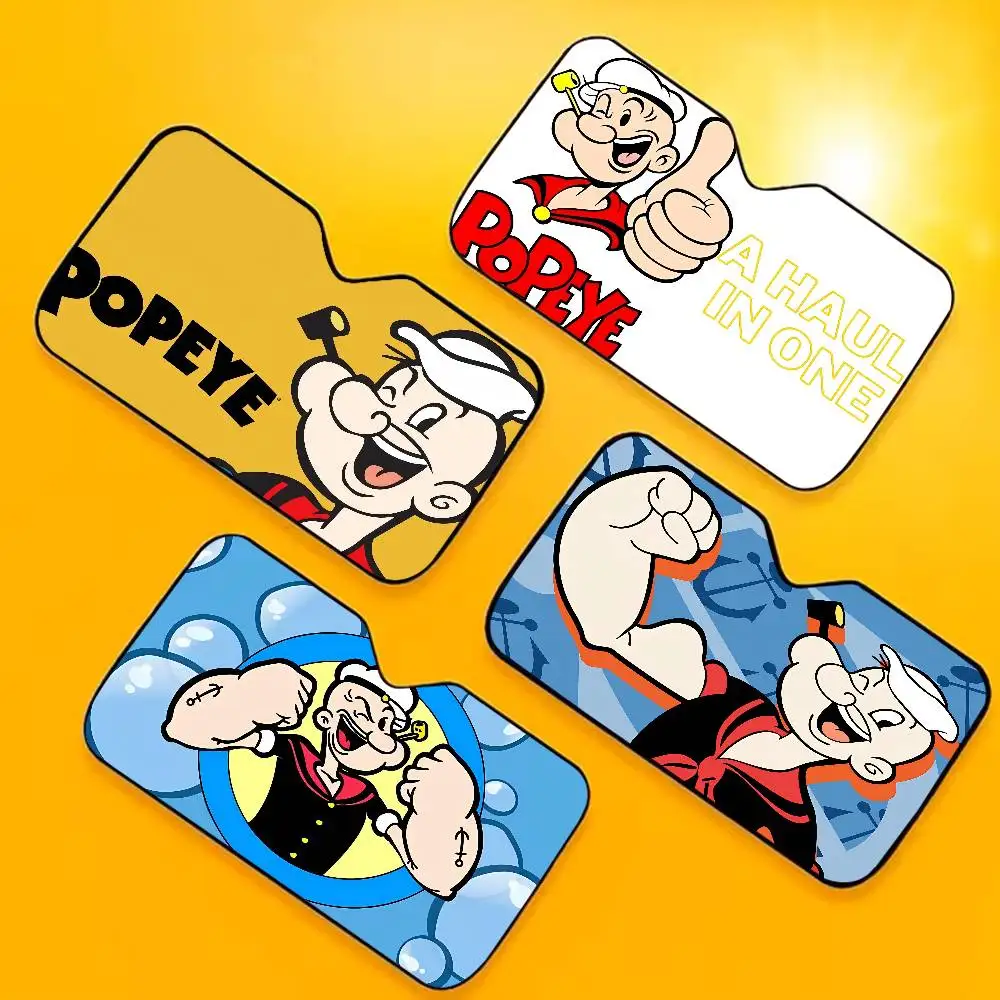 Anime P-Popeye The Sailor Auto Windshield Sun Shade Block UV Rays Sun Visor Protector Car Sunshade Gifts For Dad Boyfriend
Anime P-Popeye The Sailor Auto Windshield Sun Shade Block UV Rays Sun Visor Protector Car Sunshade Gifts For Dad Boyfriend