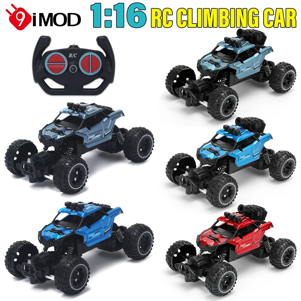 9IMOD RC Cars 1/16 4CH Alloy Внедорожник 2,4 ГГц Ракетный пульт дистанционного управления Сплав Внедорожный высокоскоростной альпинистский автомобиль
9IMOD RC Cars 1/16 4CH Alloy Внедорожник 2,4 ГГц Ракетный пульт дистанционного управления Сплав Внедорожный высокоскоростной альпинистский автомобиль