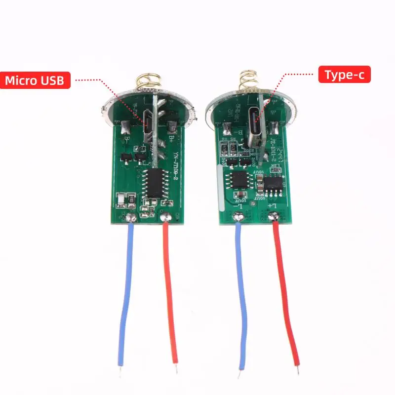 LED Drive Board Type-c Micro USB Charging Flashlight Drive Switch PCB Circuit Board DIY Light Kit For 18650 26650 Battery
LED Drive Board Type-c Micro USB Charging Flashlight Drive Switch PCB Circuit Board DIY Light Kit For 18650 26650 Battery