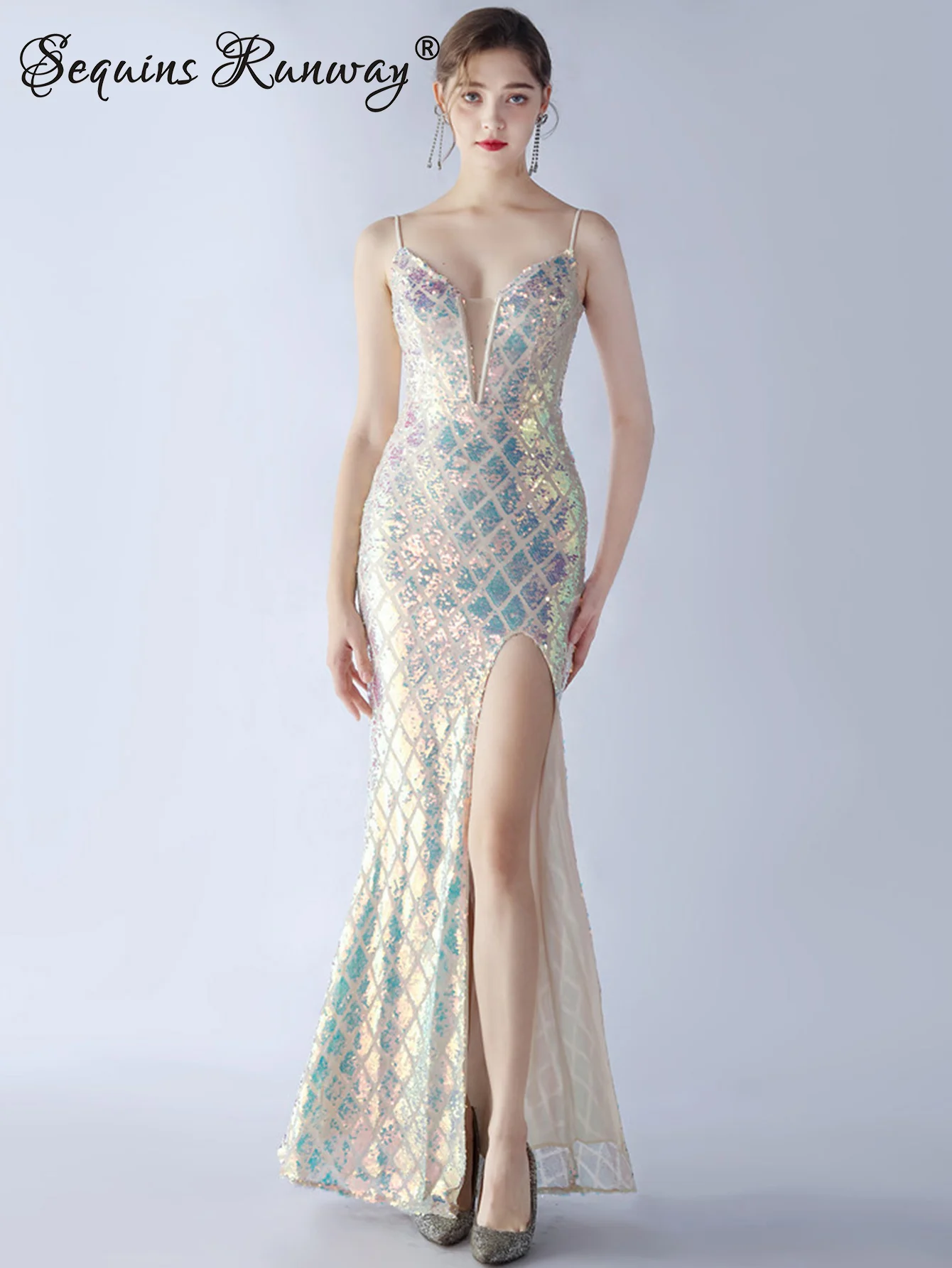 Sexy backless prom party long dresses women black maxi sequin slip summer dress elegant luxury bodycon evening dresses vestidos
Sexy backless prom party long dresses women black maxi sequin slip summer dress elegant luxury bodycon evening dresses vestidos