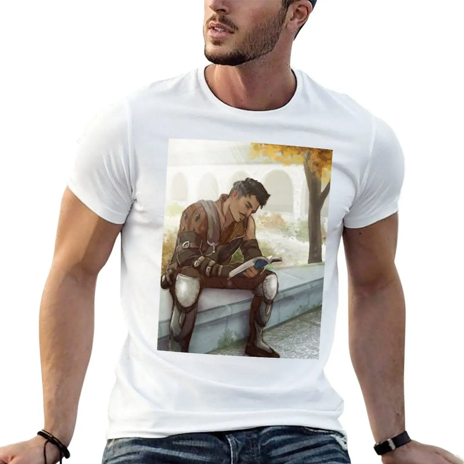 Skyhold Studying T-Shirt anime t shirts for man t shirts cotton 100% t shirts for man slim fit T-shirt
Skyhold Studying T-Shirt anime t shirts for man t shirts cotton 100% t shirts for man slim fit T-shirt