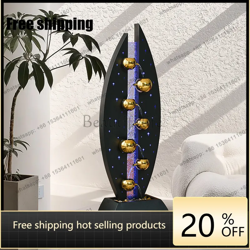Modern simple flowing water ornament cycle light luxury water feature living room entrance TV cabinet decoration
Modern simple flowing water ornament cycle light luxury water feature living room entrance TV cabinet decoration