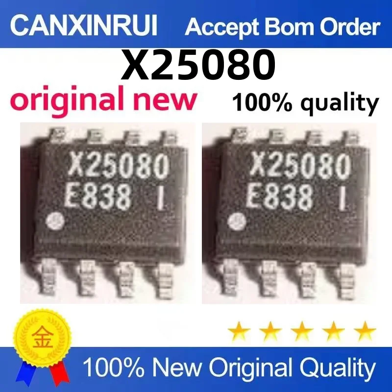 (10 pieces)X25080S8 X25080 SOP-8 SPI serial E2PROM chip
(10 pieces)X25080S8 X25080 SOP-8 SPI serial E2PROM chip