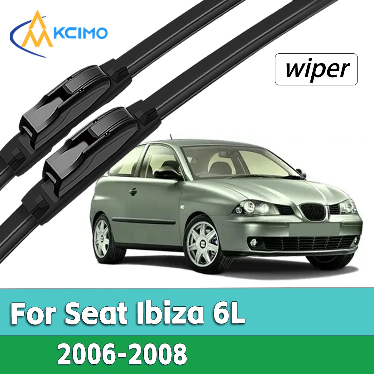 Vehicle Front Wiper Blades For Seat Ibiza 6L 2006-2008 Front Windshield Wiper Soft Rubber Frameless
Vehicle Front Wiper Blades For Seat Ibiza 6L 2006-2008 Front Windshield Wiper Soft Rubber Frameless