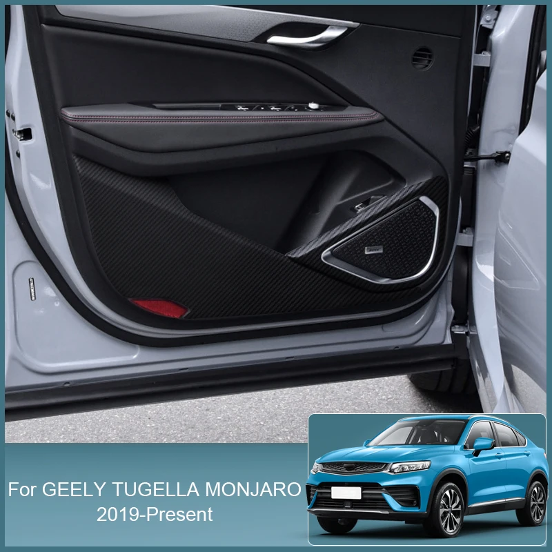 4 шт. для GEELY TUGELLA MONJARO 2019-2025 Противоударная накладка на дверь автомобиля кожаная защитная пленка Защитные наклейки Углеродные аксессуары
4 шт. для GEELY TUGELLA MONJARO 2019-2025 Противоударная накладка на дверь автомобиля кожаная защитная пленка Защитные наклейки Углеродные аксессуары