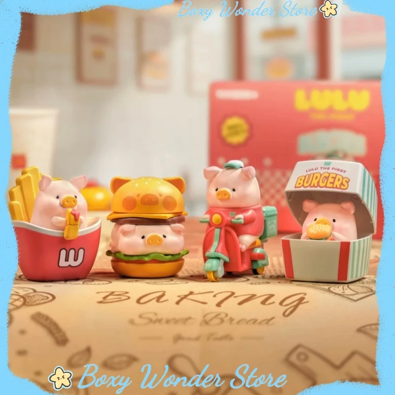 Lulu Pig Burger Moving Blind Box Toy Display Piece Birthday Gift Trendy Collectible Figure Fast Food Themed Plaything
Lulu Pig Burger Moving Blind Box Toy Display Piece Birthday Gift Trendy Collectible Figure Fast Food Themed Plaything