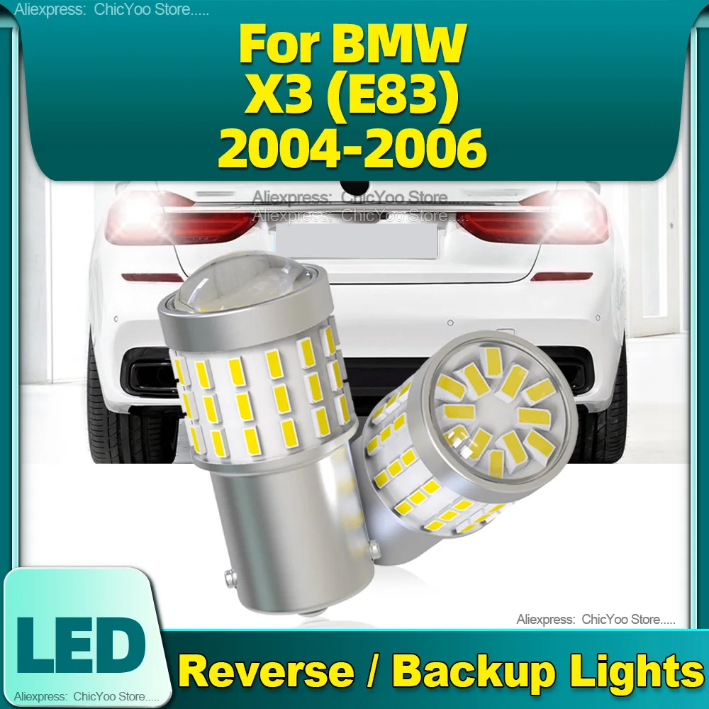 2Pcs 1156 Car Bulbs BA15S P21W Led Signal Reverse Lights Backup Lamp 6000K 3014SMD CSP Chip For BMW X3 E83 2004 2005 2006
2Pcs 1156 Car Bulbs BA15S P21W Led Signal Reverse Lights Backup Lamp 6000K 3014SMD CSP Chip For BMW X3 E83 2004 2005 2006
