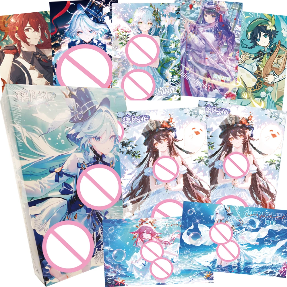 Open World Adventure Games Genshin Impact Character Peripheral Color Paper Collection Card Players' Favorite Desktop Display Toy
Open World Adventure Games Genshin Impact Character Peripheral Color Paper Collection Card Players' Favorite Desktop Display Toy