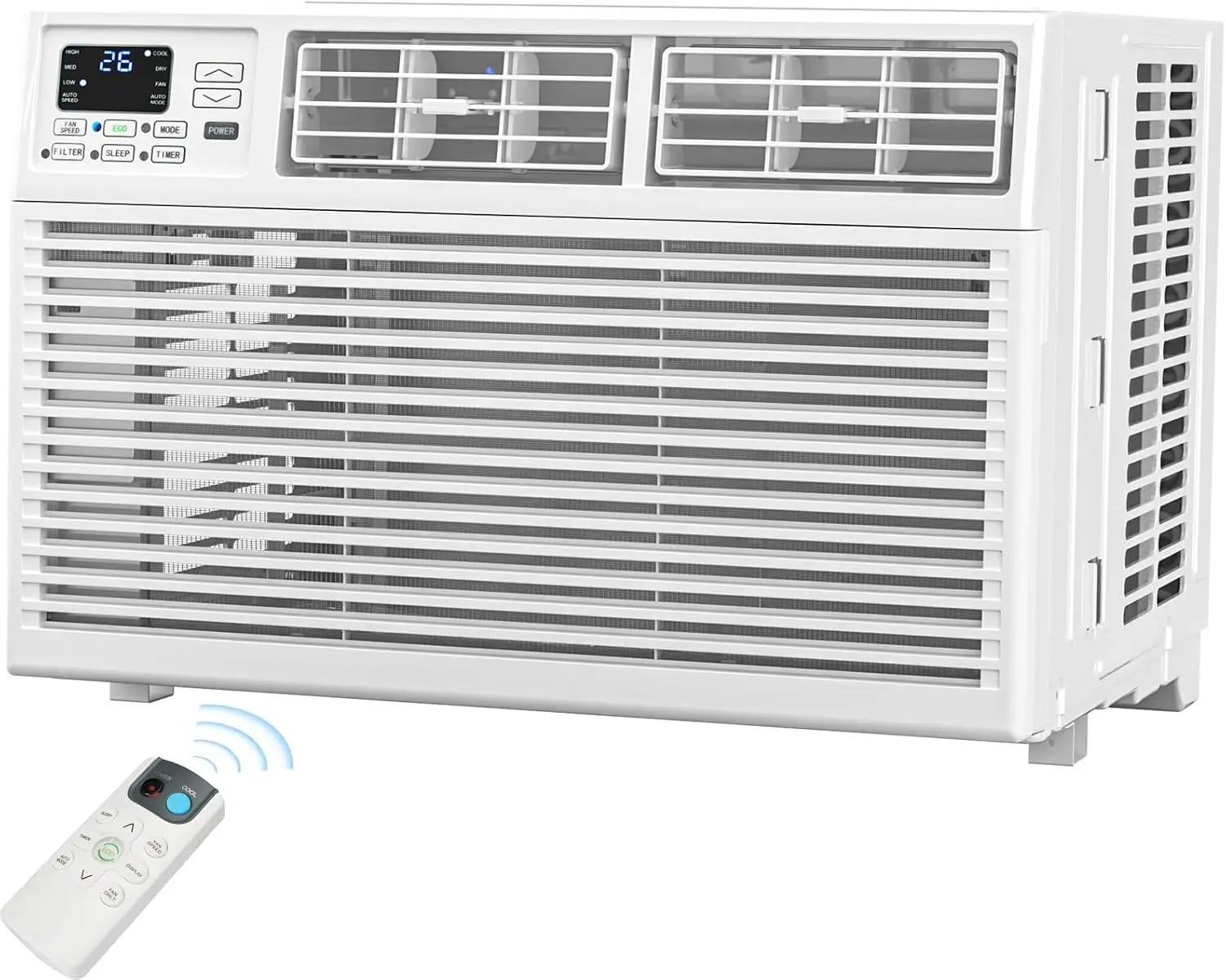 8,000 BTU Window Air Conditioner, Window AC Unit, Cools Rooms up to 350 Sq.Ft., 6 in 1 Modes Air Conditioner Window Unit
8,000 BTU Window Air Conditioner, Window AC Unit, Cools Rooms up to 350 Sq.Ft., 6 in 1 Modes Air Conditioner Window Unit