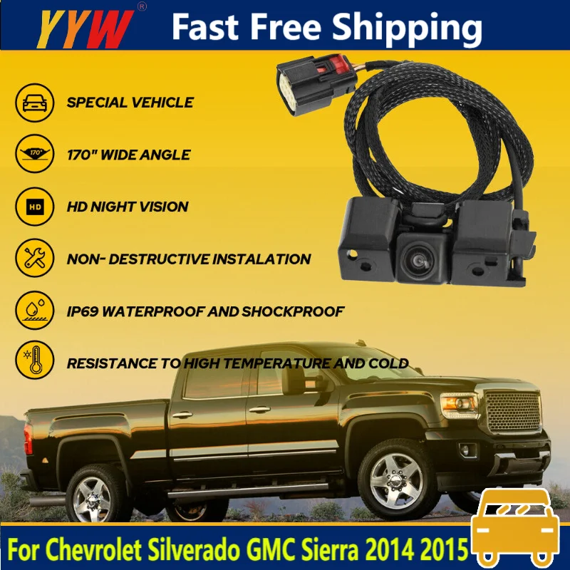 22803702 HD Rear View Backup Parking Camera For Chevrolet Silverado Gmc Sierra 2014 2015 Car Backsight Camera Reverse Camera
22803702 HD Rear View Backup Parking Camera For Chevrolet Silverado Gmc Sierra 2014 2015 Car Backsight Camera Reverse Camera