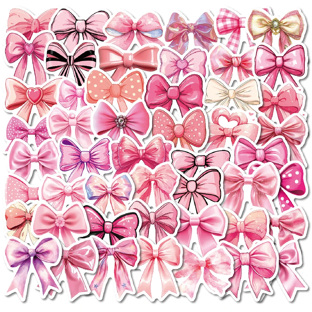 10/30/50pcs Pink Bowknot Girl Aesthetic Stickers Cute Coquette Bows Decals DIY Phone Case Suitcase Notebook Sticker Decoration
10/30/50pcs Pink Bowknot Girl Aesthetic Stickers Cute Coquette Bows Decals DIY Phone Case Suitcase Notebook Sticker Decoration