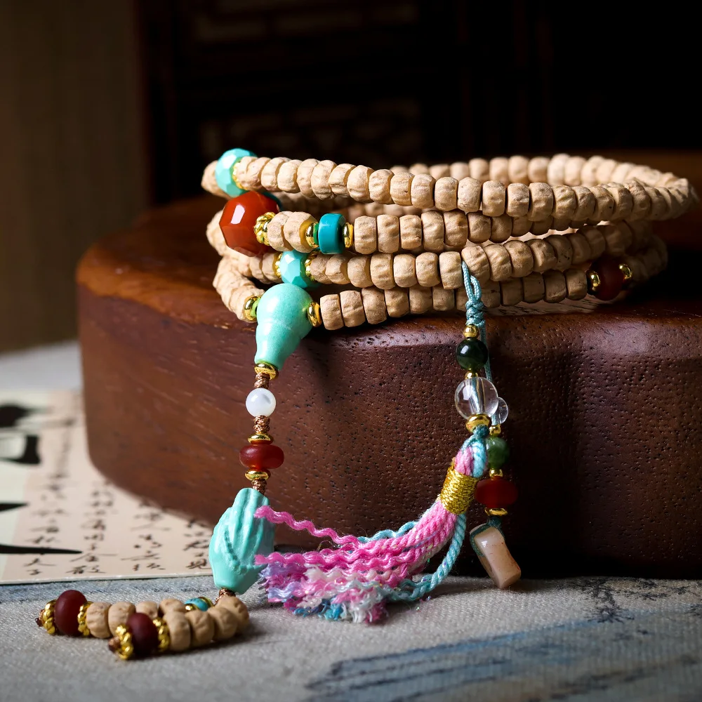 Original Design Baixiangzi Seed Mala Bracelet Turquoise 3-Way Bead Buddha Hand Charm Prayer Beads Wenwan Jewelry For Women
Original Design Baixiangzi Seed Mala Bracelet Turquoise 3-Way Bead Buddha Hand Charm Prayer Beads Wenwan Jewelry For Women