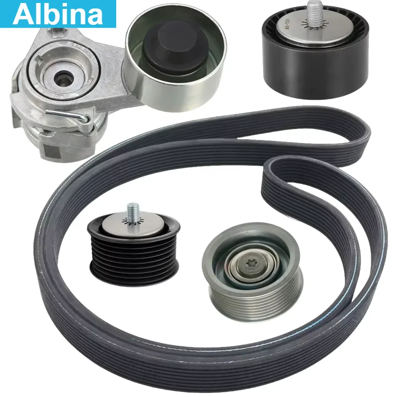 11287627052 11287628279 11287559887 11287559889 11287627053 5PCS Engine Belt Tensioner Pulley Set For BMW F01 F02 740Li X6 E71 N
11287627052 11287628279 11287559887 11287559889 11287627053 5PCS Engine Belt Tensioner Pulley Set For BMW F01 F02 740Li X6 E71 N