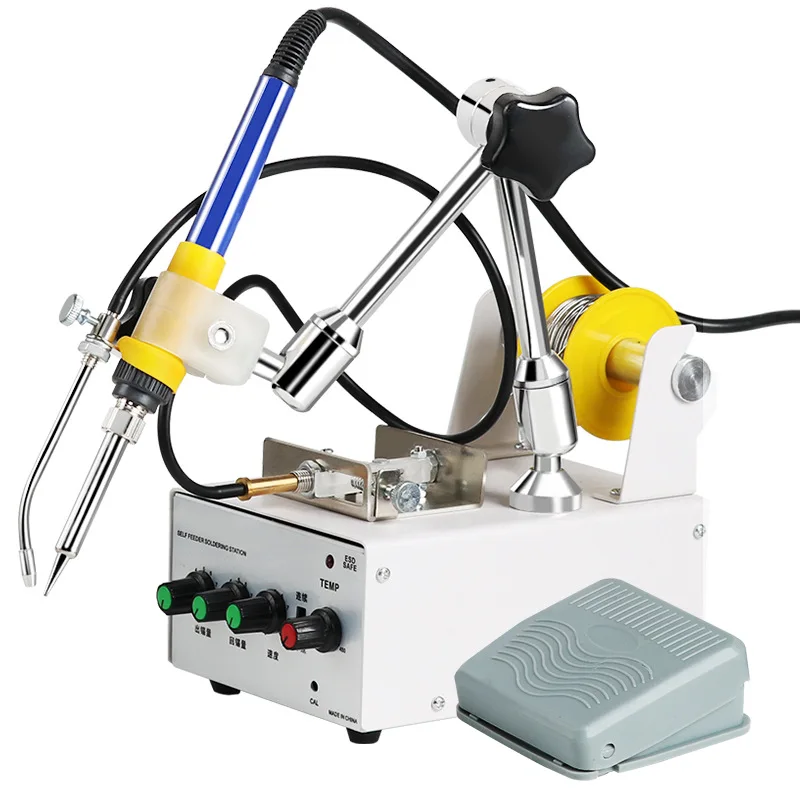 Multifunctional fully automatic foot-operated soldering electromechanical soldering iron universal 3100 spot welding machine
Multifunctional fully automatic foot-operated soldering electromechanical soldering iron universal 3100 spot welding machine