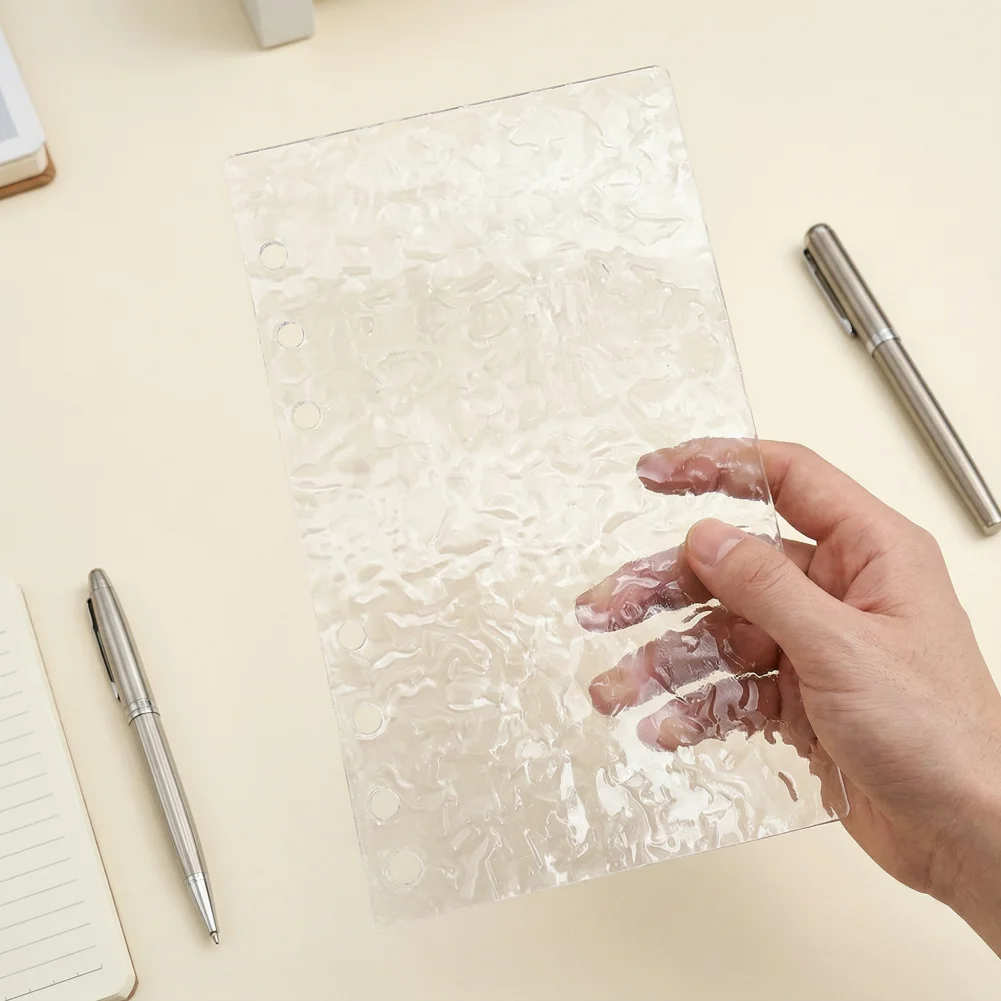 A5 Magazine Protective Cover A5 Acrylic Planner Cover Minimalist 6-ring Binder Jacket Transparent Loose-leaf Notebook for Office
A5 Magazine Protective Cover A5 Acrylic Planner Cover Minimalist 6-ring Binder Jacket Transparent Loose-leaf Notebook for Office