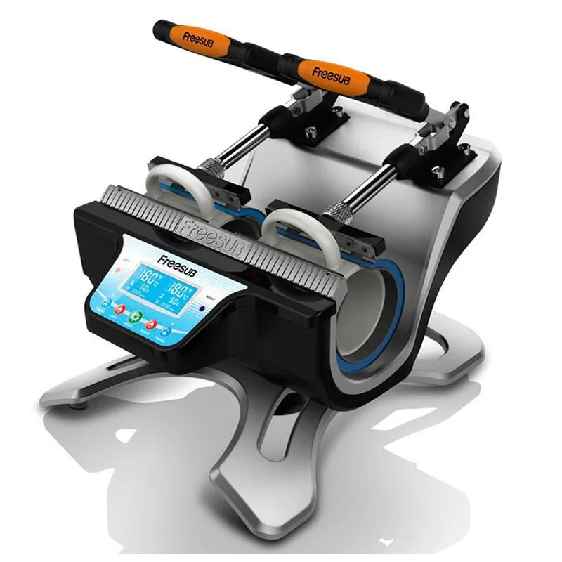 Double Station Heat Press Machine, Mug Baking Ironing Sublimation Heat Transfer Printing Equipment
Double Station Heat Press Machine, Mug Baking Ironing Sublimation Heat Transfer Printing Equipment