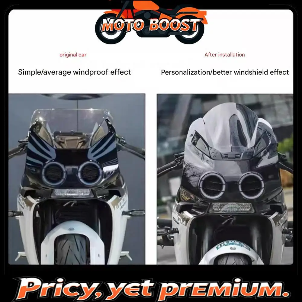 For CFMOTO 500SR VOOM SR500 500 SR 2025+ Parts Brand New Motorcycle Double Bubble Windshield Windshield Accessories
For CFMOTO 500SR VOOM SR500 500 SR 2025+ Parts Brand New Motorcycle Double Bubble Windshield Windshield Accessories