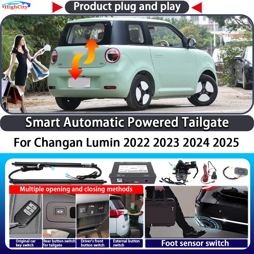 For Changan Lumin 2022 2023 2024 2025 Smart Automatic Powered Tailgate Key Control Trunk Lift Close Kit Electric Power Tailgate
For Changan Lumin 2022 2023 2024 2025 Smart Automatic Powered Tailgate Key Control Trunk Lift Close Kit Electric Power Tailgate
