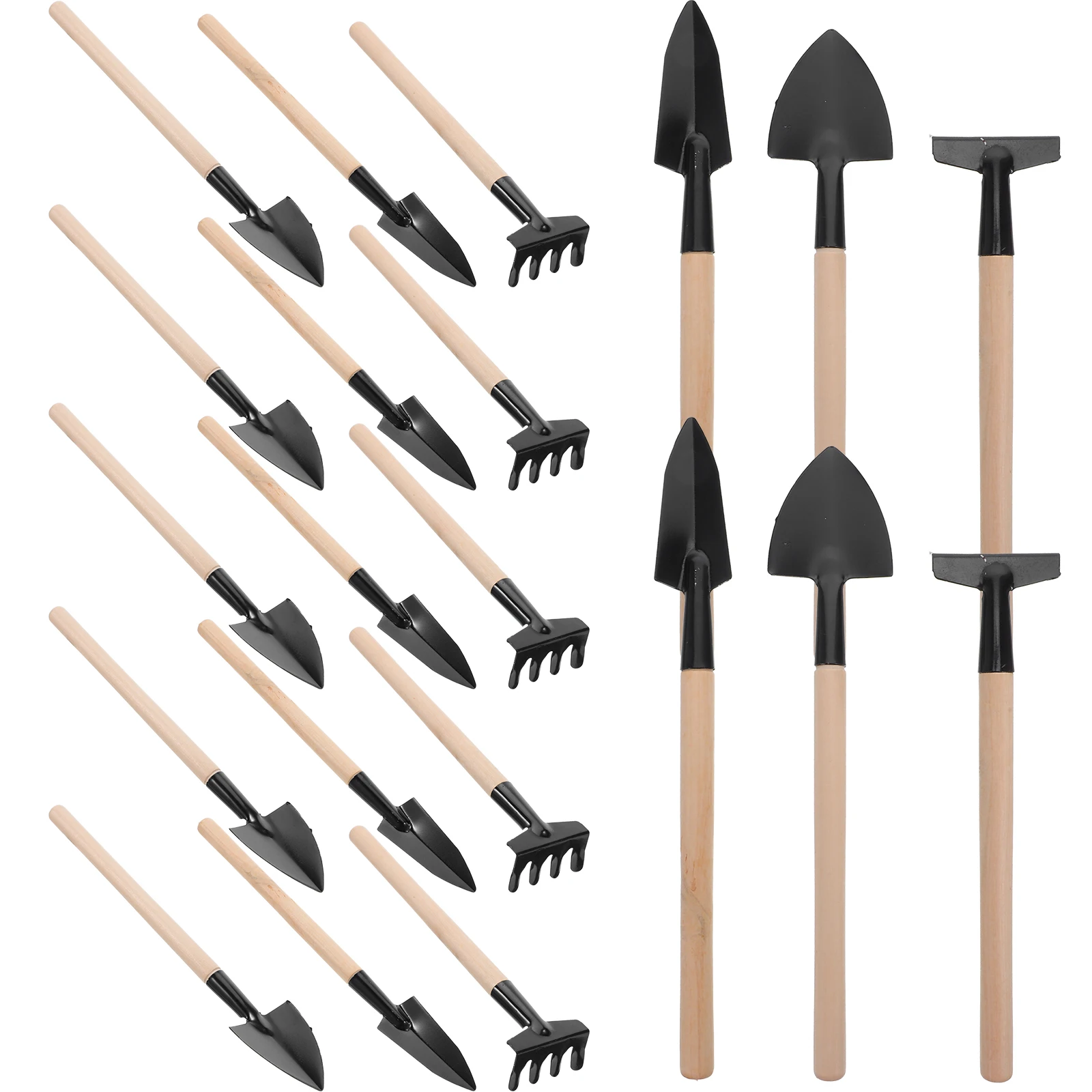 10Sets Mini Garden Tool Kit with Wooden Handle Lightweight Travel Garden Tools for Planting Digging Small Landscaping Tasks
10Sets Mini Garden Tool Kit with Wooden Handle Lightweight Travel Garden Tools for Planting Digging Small Landscaping Tasks