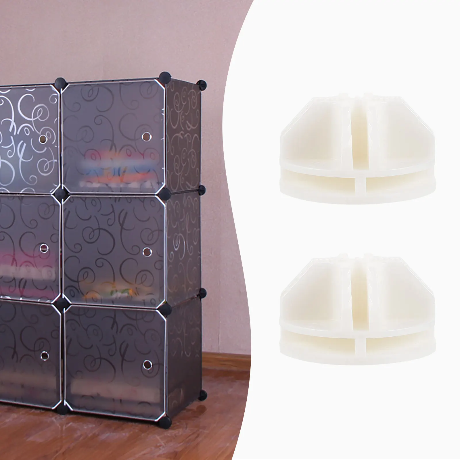 20 Connectors ABS Plastic Modular Closet Wire Cube Storage Shelves Grid Organizer Panels 4mm Slot Width Reconfigurable
20 Connectors ABS Plastic Modular Closet Wire Cube Storage Shelves Grid Organizer Panels 4mm Slot Width Reconfigurable