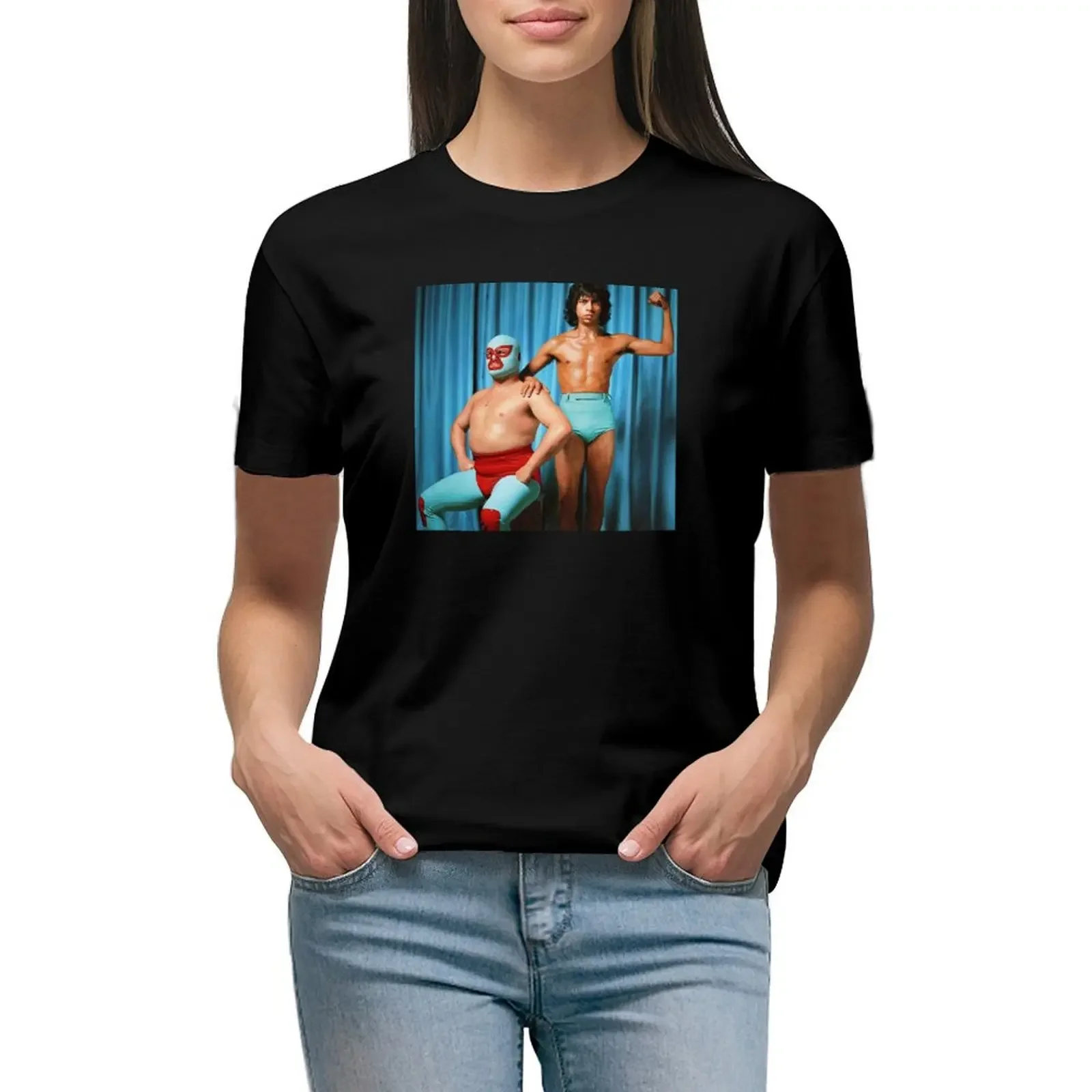 Nacho Libre Steven Esqueleto Wrestling Tag Team T-Shirt animal print shirt for girls tops summer tops Women clothes
Nacho Libre Steven Esqueleto Wrestling Tag Team T-Shirt animal print shirt for girls tops summer tops Women clothes