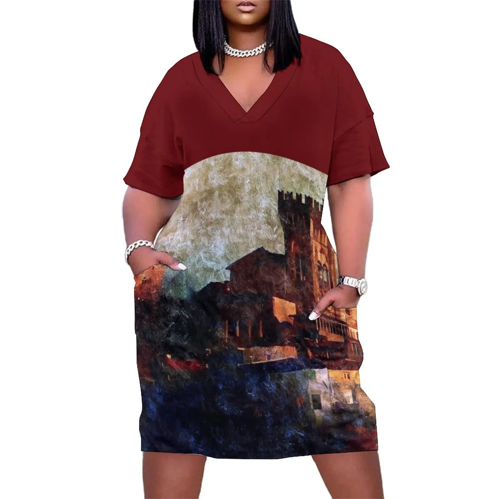 Ghivizzano Alto Loose Pocket Dress Elegant gown elegant women's dresses sale dress women elegant luxury
Ghivizzano Alto Loose Pocket Dress Elegant gown elegant women's dresses sale dress women elegant luxury