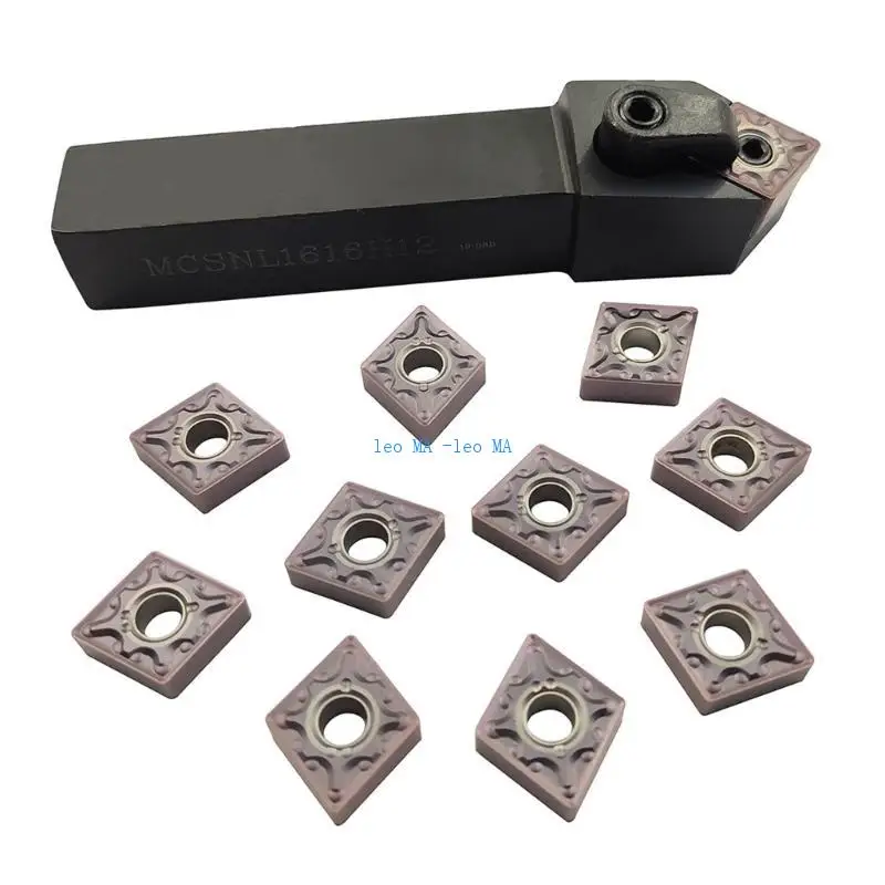 E15B Cylindrical Turning Tool Hold Tool with 10-Piece CNMG120408- VP15TF Screwdriver Hard 100mm/3.9-in
E15B Cylindrical Turning Tool Hold Tool with 10-Piece CNMG120408- VP15TF Screwdriver Hard 100mm/3.9-in