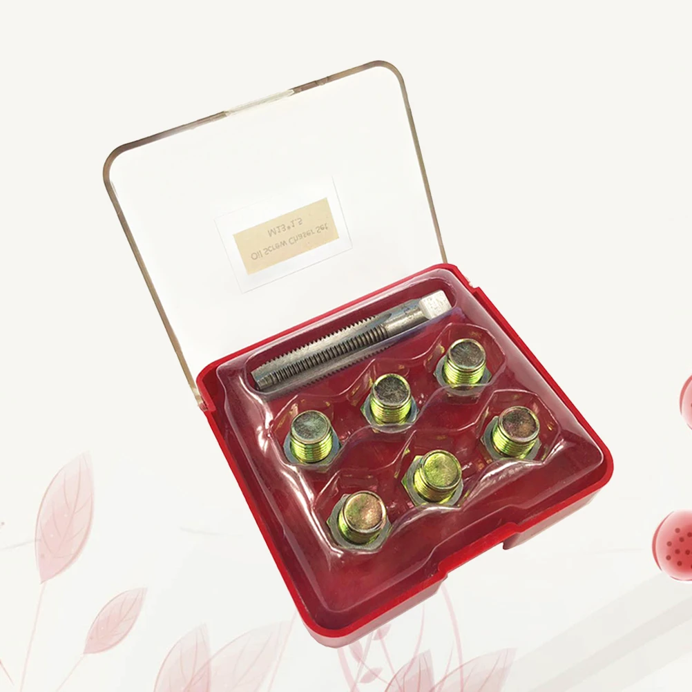 13 Pcs Oil Pan Thread Repair Tool Car Garage Sump Drain Plug Removal Auto Tools Automotive Engine Parts Valve Accessories
13 Pcs Oil Pan Thread Repair Tool Car Garage Sump Drain Plug Removal Auto Tools Automotive Engine Parts Valve Accessories