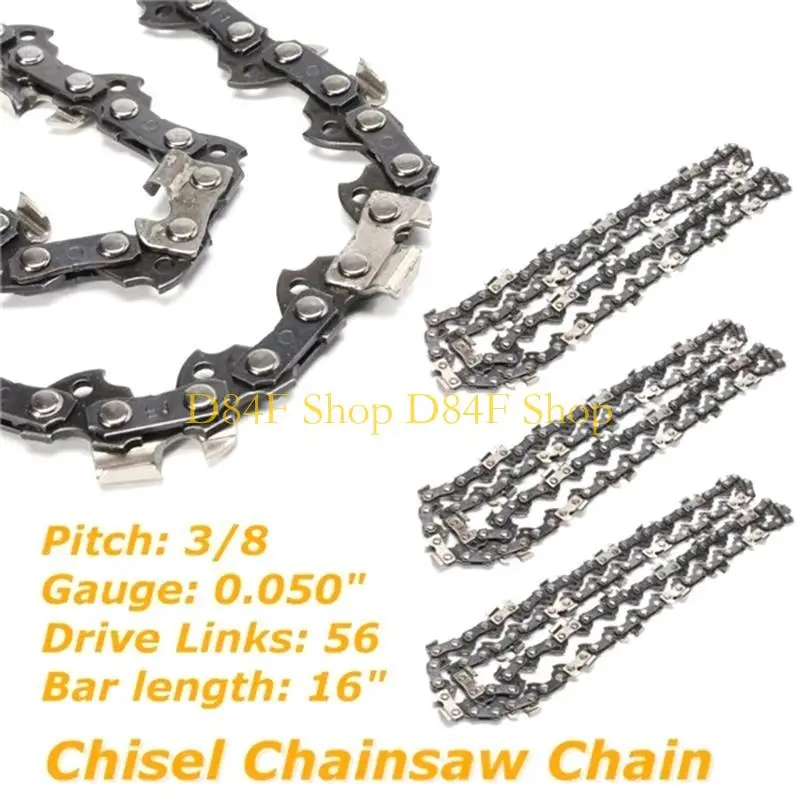 D84F Hot 16 In Chain Link Chainsaw Drive Link Link 3 / 8lp Blade
D84F Hot 16 In Chain Link Chainsaw Drive Link Link 3 / 8lp Blade