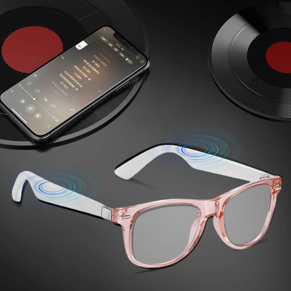 AI Smart Translate Eyeglasses BT Call Intelligent Translator Glasses HiFi Stereo Headset Sunglasses for Business Travel Meeting 
AI Smart Translate Eyeglasses BT Call Intelligent Translator Glasses HiFi Stereo Headset Sunglasses for Business Travel Meeting