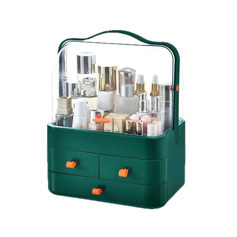 A76X-Dust-Proof 1Pc Desktop Makeup Organizer Cosmetics Receiving Box With Drawer For Skin Care Products Household Storage
A76X-Dust-Proof 1Pc Desktop Makeup Organizer Cosmetics Receiving Box With Drawer For Skin Care Products Household Storage