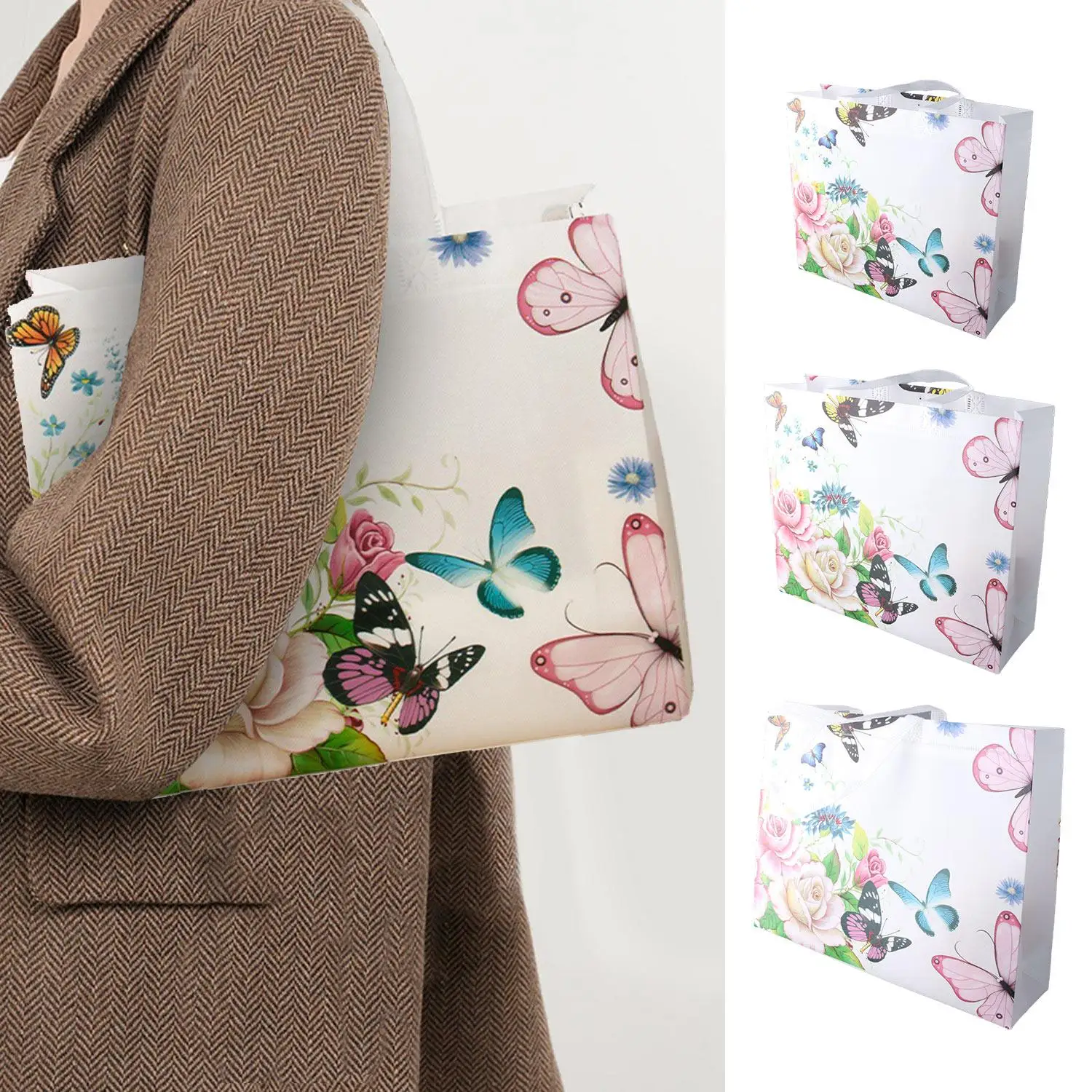 Non-woven Fabric Shopping Bag For Small Business Gifts Bag High Quality Packages Foldable Bag Tote Bags Grocery Storage Bag
Non-woven Fabric Shopping Bag For Small Business Gifts Bag High Quality Packages Foldable Bag Tote Bags Grocery Storage Bag