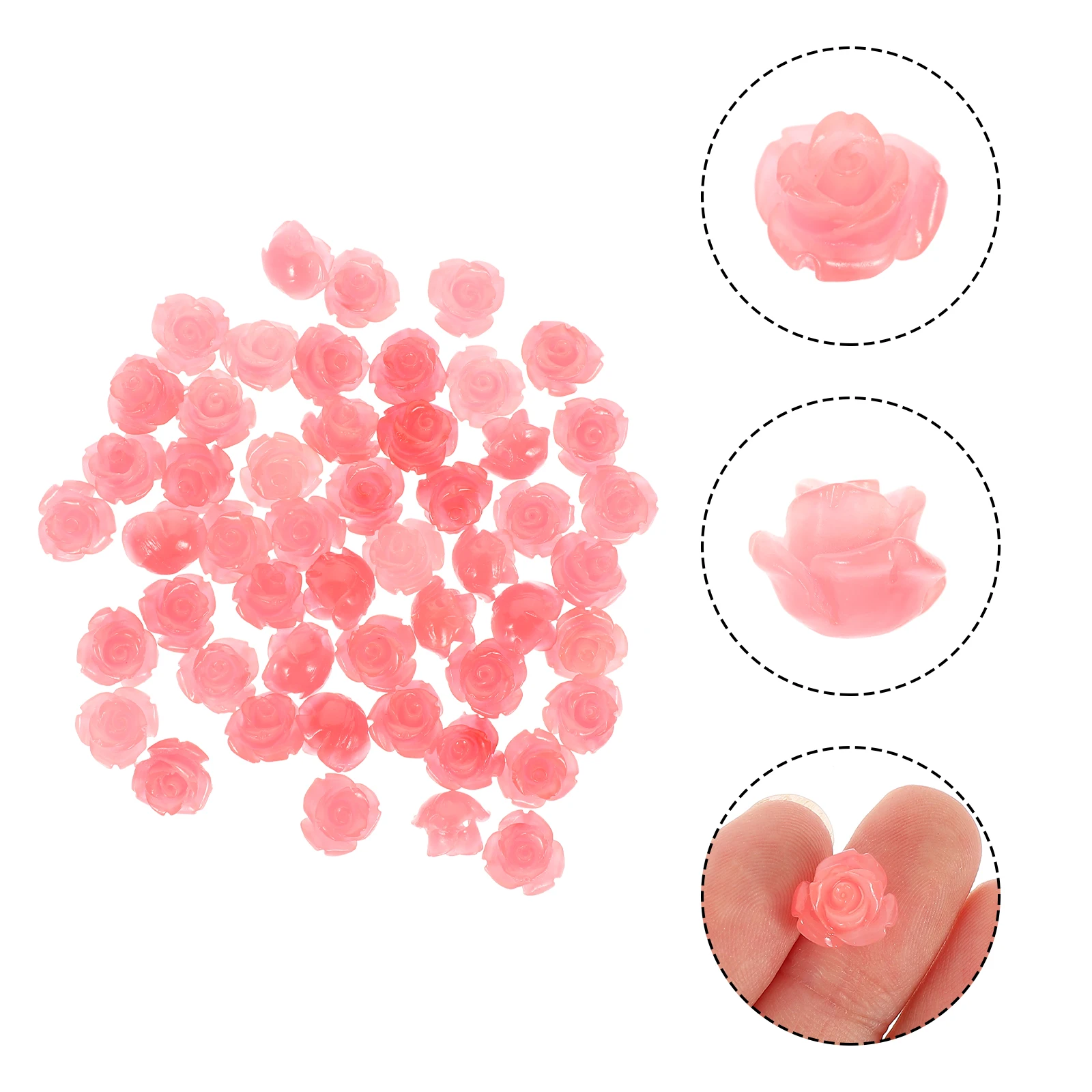 50 Pcs Shell Rose for Diy Rose Beads Jewelry Making DIY Crafts Spacer Scattered Accessories Carved Loose Beads
50 Pcs Shell Rose for Diy Rose Beads Jewelry Making DIY Crafts Spacer Scattered Accessories Carved Loose Beads