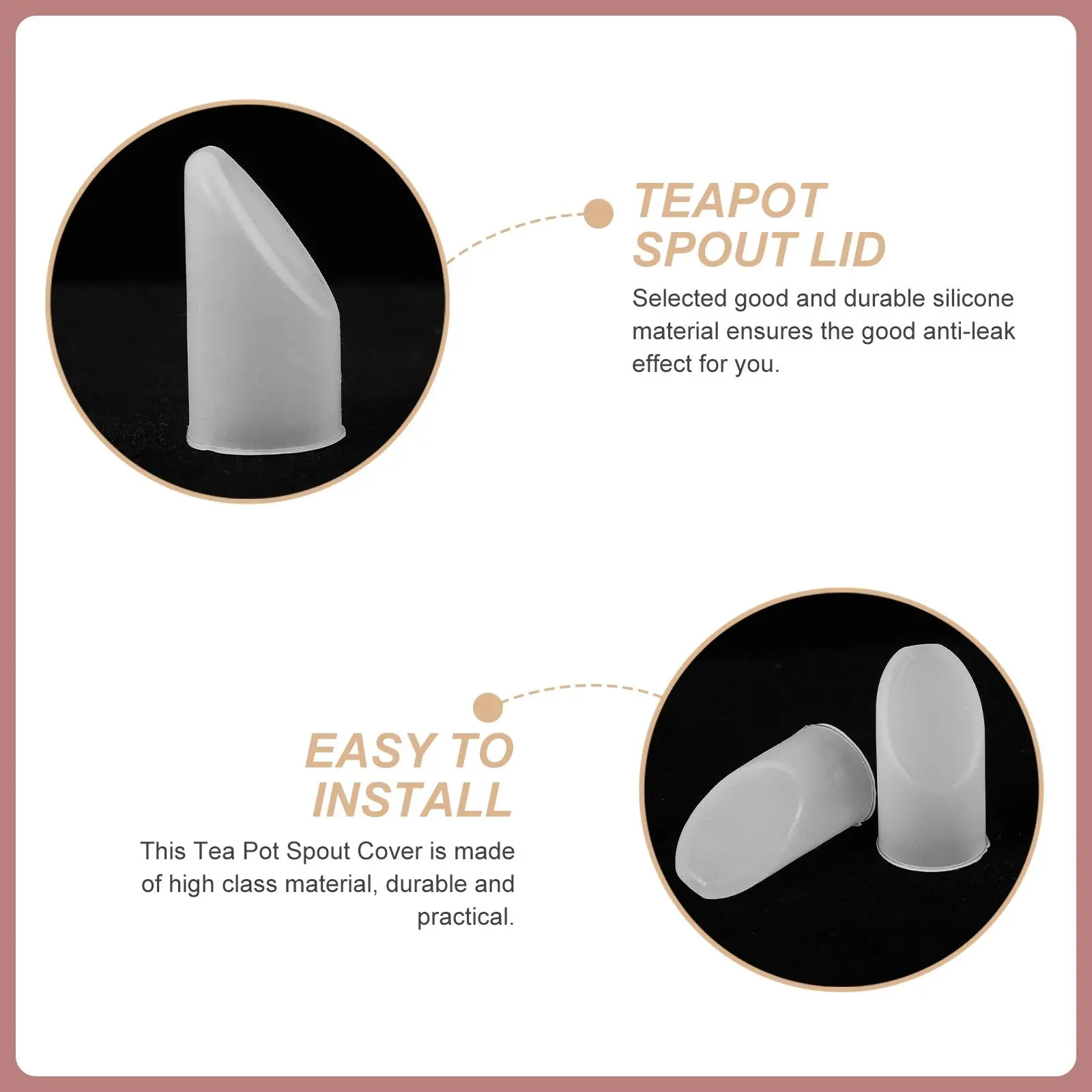 2 Pcs Protector Teapot Spout Cover Accessories Multifunction Protective Kettle Sleeve
2 Pcs Protector Teapot Spout Cover Accessories Multifunction Protective Kettle Sleeve