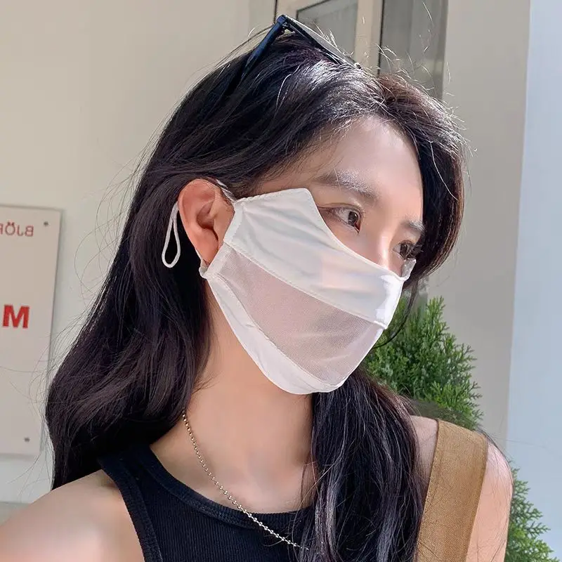 New Women UV Protection Face Mask Ice Silk Thin Mask Cover Outdoor Neck Wrap Cover Sports Cycling Sun Proof Sunscreen Dustproof
New Women UV Protection Face Mask Ice Silk Thin Mask Cover Outdoor Neck Wrap Cover Sports Cycling Sun Proof Sunscreen Dustproof