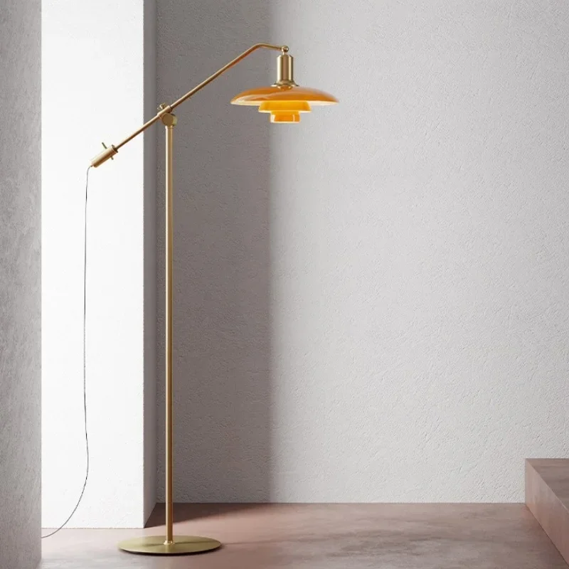 Modern Bauhaus Living Room Retro Floor Lamp Study Bedroom Bedside Decoration Standing Lamp Adjustable Glass Lampshade Lighting
Modern Bauhaus Living Room Retro Floor Lamp Study Bedroom Bedside Decoration Standing Lamp Adjustable Glass Lampshade Lighting