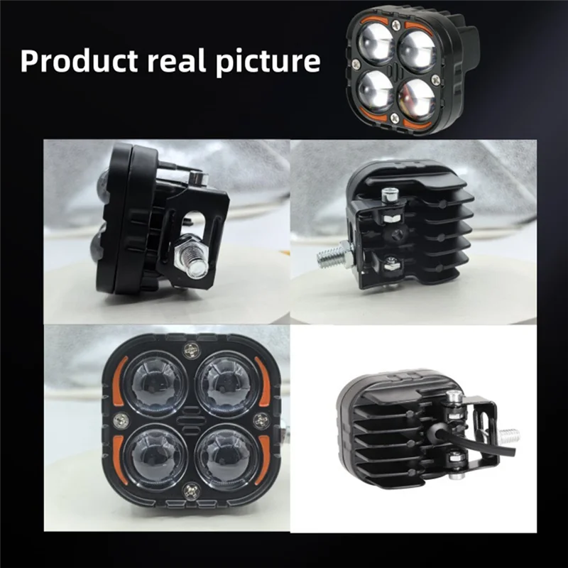 ABWZ-Super Bright Dual Color LED Motorcycle Headlights Spotlights Auxiliary 24V Driving Lamp For 4X4 Car Auto SUV ATV
ABWZ-Super Bright Dual Color LED Motorcycle Headlights Spotlights Auxiliary 24V Driving Lamp For 4X4 Car Auto SUV ATV