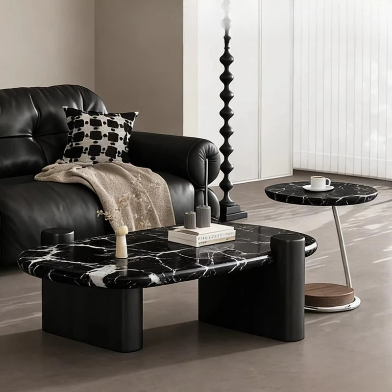 Italian minimalist coffee table living room home solid wood light luxury small apartment
Italian minimalist coffee table living room home solid wood light luxury small apartment