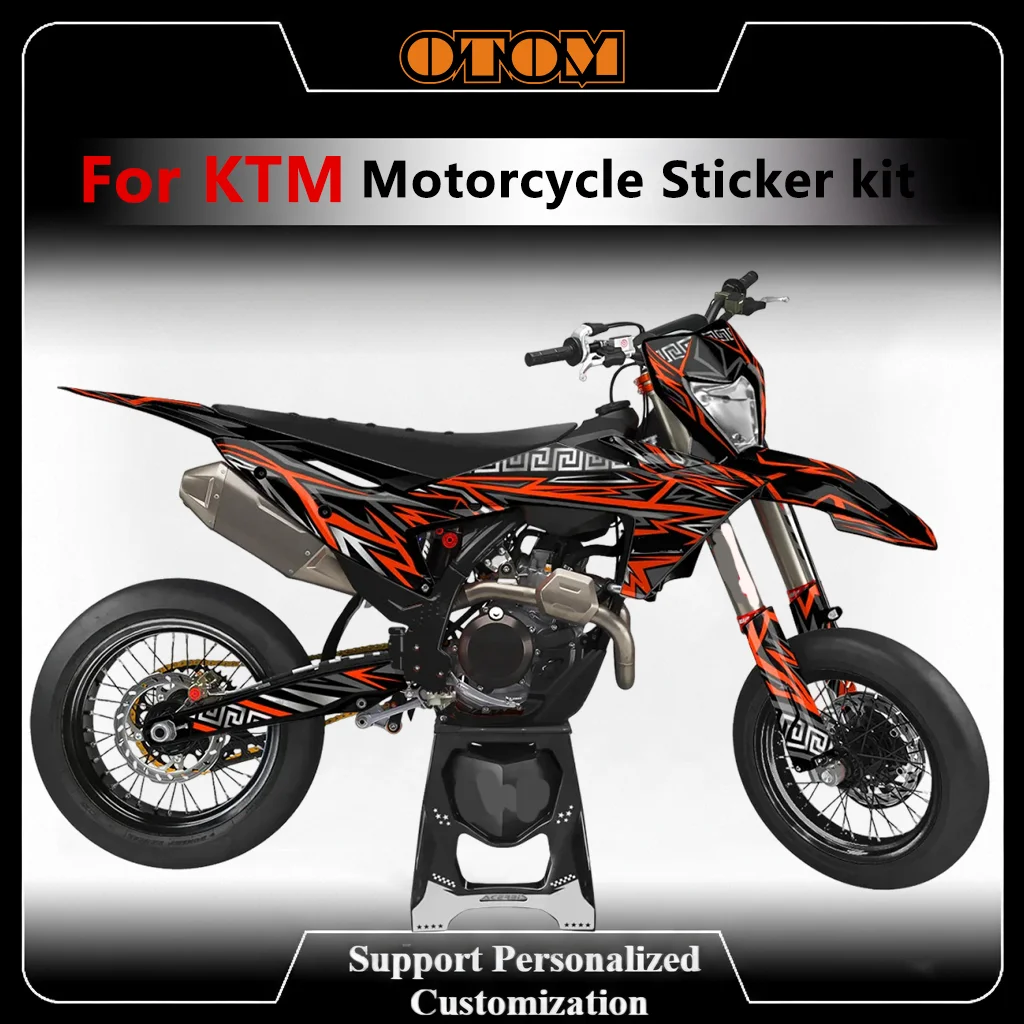OTOM Motocross Customize Graphics Sticker For KTM EXC EXCF XCW 2024-2026 SX SXF XCF 2023-2025 Glossy Holographic Decals
OTOM Motocross Customize Graphics Sticker For KTM EXC EXCF XCW 2024-2026 SX SXF XCF 2023-2025 Glossy Holographic Decals