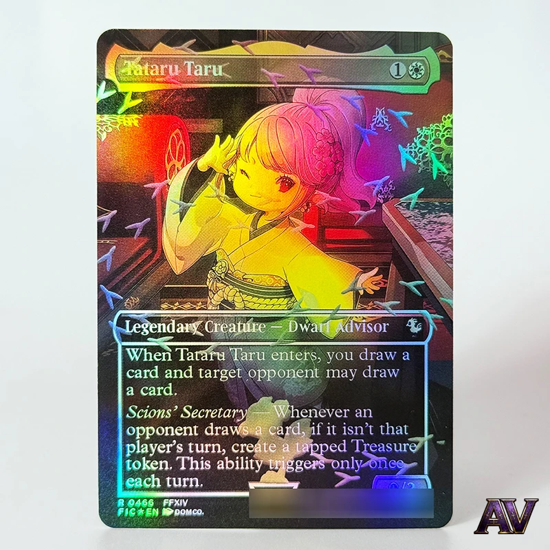 Tataru Taru Legendary Creature - Dwarf Advisor etc Magical Historic Vintage Commander Card Replica Proxy Cards With Foil
Tataru Taru Legendary Creature - Dwarf Advisor etc Magical Historic Vintage Commander Card Replica Proxy Cards With Foil