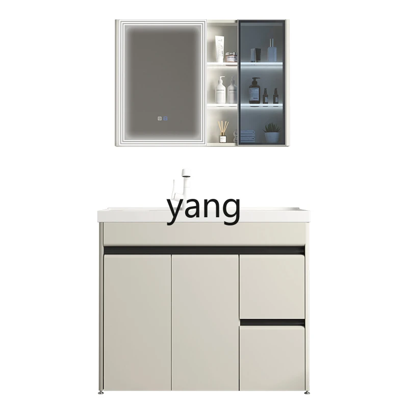 YJQ Balcony Stainless Steel Floor Laundry Cabinet Combination with Drawer Ceramic Integrated Right Washboard
YJQ Balcony Stainless Steel Floor Laundry Cabinet Combination with Drawer Ceramic Integrated Right Washboard
