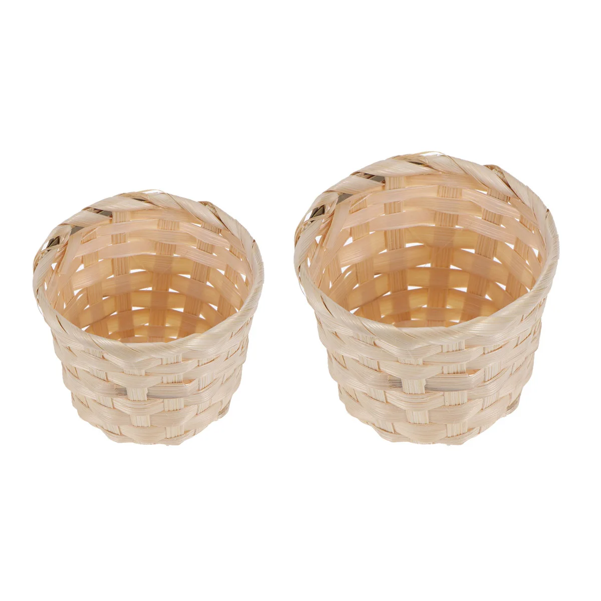 4 Pcs Bamboo and Wood Flower Basket Handmade Woven Storage Baskets Desktop Bins Round Rattan Kitchen Baby
4 Pcs Bamboo and Wood Flower Basket Handmade Woven Storage Baskets Desktop Bins Round Rattan Kitchen Baby