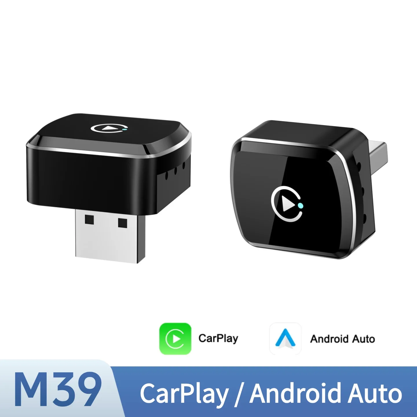 CarPlay Android Auto Adapter Compatible with USB/Type-C smartphones and car systems, 2-in-1 wireless CarPlay connector
CarPlay Android Auto Adapter Compatible with USB/Type-C smartphones and car systems, 2-in-1 wireless CarPlay connector
